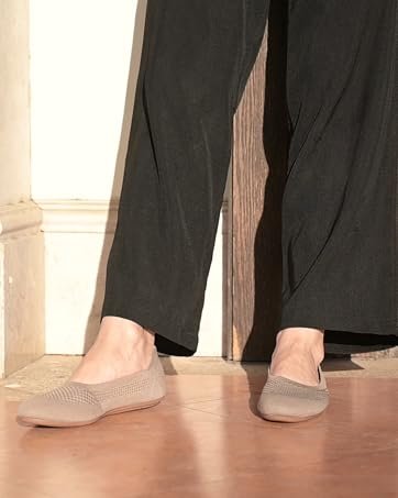 1772731624 743 Puxowe Females Dancing Residences Breathable Knit Trip Comfy Sphere Foot