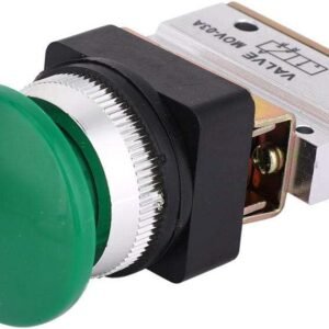 2 Position 3 Way G1/8 Pneumatic Momentary Mechanical Valve Pneumatic Mechanical Valve Green Mushroom Push Button Switch MOV-03A for mechanical equipment, textile equipment 14 2 Position 3 Way G1/8 Pneumatic Momentary Mechanical Valve Pneumatic Mechanical Valve Green Mushroom Push Button Switch MOV-03A for mechanical equipment, textile equipment - Image 4