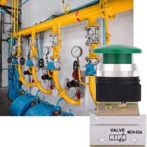 2 Position 3 Way G1/8 Pneumatic Momentary Mechanical Valve Pneumatic Mechanical Valve Green Mushroom Push Button Switch MOV-03A for mechanical equipment, textile equipment 16 2 Position 3 Way G1/8 Pneumatic Momentary Mechanical Valve Pneumatic Mechanical Valve Green Mushroom Push Button Switch MOV-03A for mechanical equipment, textile equipment - Image 6