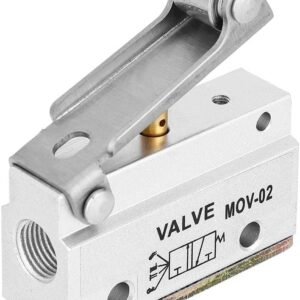 Pneumatic Valve, Pneumatic Air Valve Compact Pneumatic Switch Valve Pneumatic Switch, for Mechanical Equipment Textile Equipment - Image 4