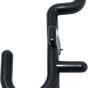 JSP Manufacturing Peg Board Non-Locking Plastic J Hook Style Hooks | Garage Tool Storage Craft Hooks Pegboard Asscessories (100, Black) 14 JSP Manufacturing Peg Board Non-Locking Plastic J Hook Style Hooks | Garage Tool Storage Craft Hooks Pegboard Asscessories (100, Black) - Image 4