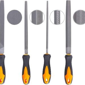 17Pcs File Tool Set with Carry Case,Premium Grade T12 Drop Forged Alloy Steel, Precision Flat/Triangle/Half-round/Round Large File and 12pcs Needle Files/1 brush 13 17Pcs File Tool Set with Carry Case,Premium Grade T12 Drop Forged Alloy Steel, Precision Flat/Triangle/Half-round/Round Large File and 12pcs Needle Files/1 brush - Image 4