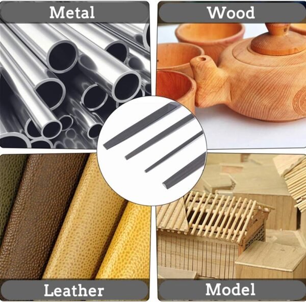 17Pcs File Tool Set with Carry Case,Premium Grade T12 Drop Forged Alloy Steel, Precision Flat/Triangle/Half-round/Round Large File and 12pcs Needle Files/1 brush 9 71XrRgj9I0L. AC SL1001