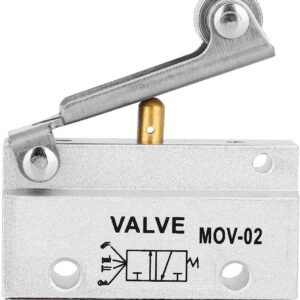 Pneumatic Valve, Pneumatic Air Valve Compact Pneumatic Switch Valve Pneumatic Switch, for Mechanical Equipment Textile Equipment - Image 3