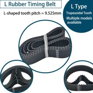 113L Rubber Timing Belt 35mm Width, 5-Pack - High Precision Transmission Belt for CNC Machinery, 3D Printers, Textile Equipment - Image 3