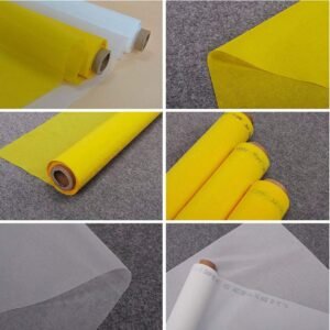Silk Screen Printing Mesh, 100/110/120/140/160/180/200/250/300Mesh, White Yellow for Screen Printing Machine Equipment Accessories, Filter Painting, Polyester Fabric (140M/55T White) 19 Silk Screen Printing Mesh, 100/110/120/140/160/180/200/250/300Mesh, White Yellow for Screen Printing Machine Equipment Accessories, Filter Painting, Polyester Fabric (140M/55T White) - Image 9