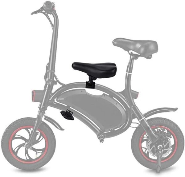 Set of Children Saddle Seat Foot Pedals, Bicycle Saddle Designed Suspension Shock Absorbing for F Wheel DYU Electric Bike Foot 2 51+RivpOK8L. AC SL1002