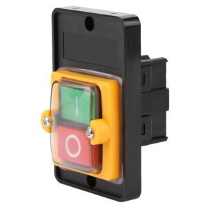 AC 220V/380V 10A Motor Controller ON/Off Push Button Switch NO NC Design Pushbutton Switch for Mechanical Equipment Textile Machinery -5() - Image 7