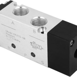 Fafeicy Valve, 4A210-08 2 Position 5 Way Pneumatic Air Valve Inlet/Outlet PT1/4in for Mechanical Equipment, Textile Equipment and Food Processing - Image 2