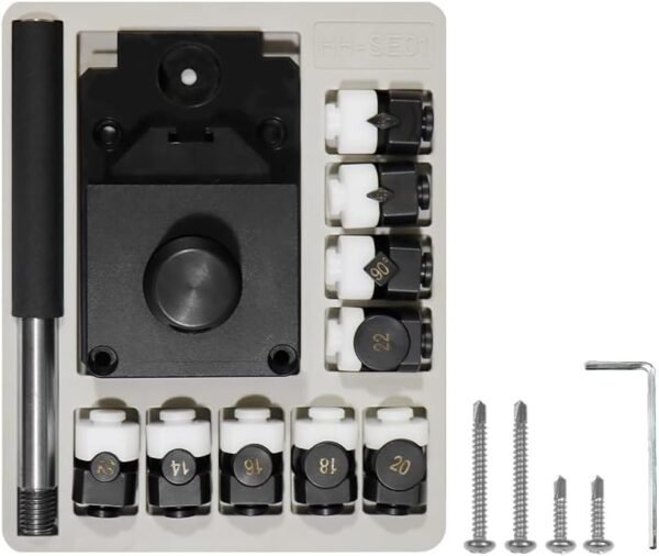 Katway Jewelry Ring Bending and Measuring Tool – Versatile Tool for Jewelry Making, Adjustable Jewelry Ring Sizer for DIY Craft and Metalwork,HH-SE01 2 51TjD7vVTfL. AC SL1000