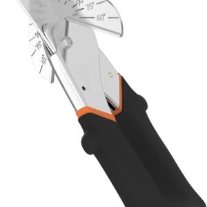 GARTOL Miter Shears, 45°-135° Adjustable Multi-Angle Cutter for Molding, Trim & Quarter Round – Precision Hand Tool for PVC & Soft Wood – Includes 2 Replacement Blades - Image 10