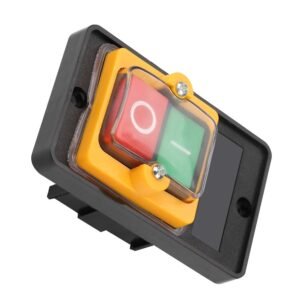 AC 220V/380V 10A Motor Controller ON/Off Push Button Switch NO NC Design Pushbutton Switch for Mechanical Equipment Textile Machinery -5() - Image 8