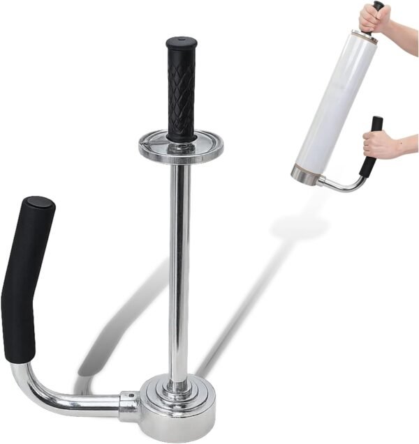 Stretch Wrap Dispenser for Pallet Packing, Adjustable 12-20 Inch Shrink Film Dispenser Holder,Heavy-Duty Packing Tool for Industrial Use 2 51hn50g4SyL. AC SL1500