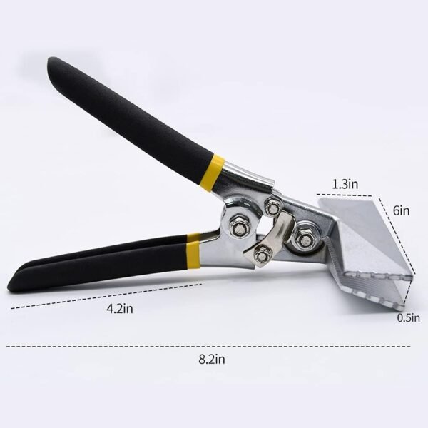 Hand Seamer, 6in Straight Jaw Sheet Metal Bender Tools, Sheet Metal Seamer Form Edge Seamer Seaming Plier with Ergonomic Handle, for Bending and Flattening Sheet Metal Hand Tool 7 51huYDcr3OL. AC SL1000