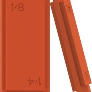 4-in-1 Trim Reveal Tool - 1/8", 3/16", 1/4", 3/8" - Precision Trim Gauges - Non-Damaging Hard Plastic Door Reveal Marking Tools for Accurate Jamb Marking - Wood Reveal Spacing Tool (orange) 19 4-in-1 Trim Reveal Tool - 1/8", 3/16", 1/4", 3/8" - Precision Trim Gauges - Non-Damaging Hard Plastic Door Reveal Marking Tools for Accurate Jamb Marking - Wood Reveal Spacing Tool (orange) - Image 9