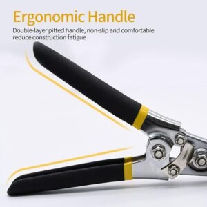Hand Seamer, 6in Straight Jaw Sheet Metal Bender Tools, Sheet Metal Seamer Form Edge Seamer Seaming Plier with Ergonomic Handle, for Bending and Flattening Sheet Metal Hand Tool 14 Hand Seamer, 6in Straight Jaw Sheet Metal Bender Tools, Sheet Metal Seamer Form Edge Seamer Seaming Plier with Ergonomic Handle, for Bending and Flattening Sheet Metal Hand Tool - Image 6