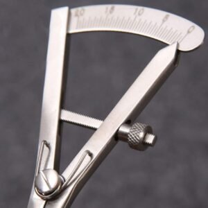 XIAN 3.5 Inch Adjustable Marking Gauge Mini Edge Press - Pitch Gauge DIY Leather Craft Tool, Precision Spring Dividers Calipers Compass Measuring Tools for Woodworking, Metalwork, Engineering - Image 6