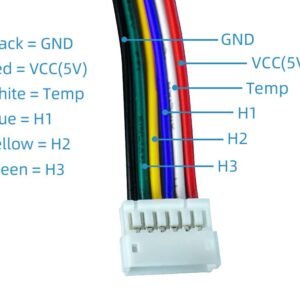 Flipsky Brushless Sensored Motor with Pulley for Electric Bike/Skateboard BLDC Belt Motor 6354 190KV 2450W Shaft 8mm High Efficiency Esk8 Motors with High Torque 7Nm Dustproof Motor e-Bike Motor 17 Flipsky Brushless Sensored Motor with Pulley for Electric Bike/Skateboard BLDC Belt Motor 6354 190KV 2450W Shaft 8mm High Efficiency Esk8 Motors with High Torque 7Nm Dustproof Motor e-Bike Motor - Image 8
