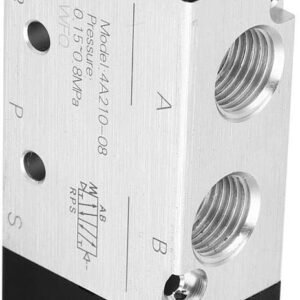 Fafeicy Valve, 4A210-08 2 Position 5 Way Pneumatic Air Valve Inlet/Outlet PT1/4in for Mechanical Equipment, Textile Equipment and Food Processing - Image 5