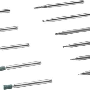 Dremel 729-01 11-Piece Carving & Engraving Rotary Tool Accessories Kit - Includes Engraving Bits & Grinding Stones- Ideal for Wood, Metal, and Glass - Image 3