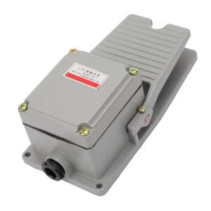 Heavy Duty Foot Switch, LT3 Foot Switch, Nonslip Aluminum Foot Pedal Switch Shell Momentary Pedal Silver Contacts for Medical Instrument, Textile Equipment - Image 4