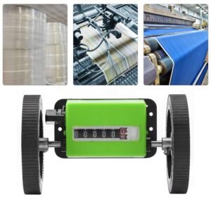 Roller Type Meter Counter, 6 Digits Meters Rolling Mechanical Length Counter for Measuring Textile, Printing, Artificial Leather 16 Roller Type Meter Counter, 6 Digits Meters Rolling Mechanical Length Counter for Measuring Textile, Printing, Artificial Leather - Image 6