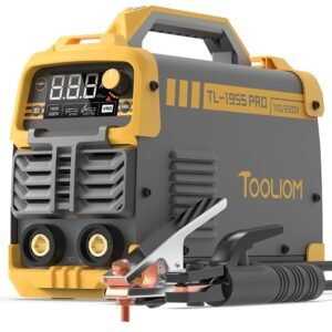 TOOLIOM 195A Stick Welder 110/220V Dual Voltage Lift TIG Welder LCD Display IGBT Inverter with Hot Start Arc Force VRD Welding Machine fits 5/32in. (4mm) Welding Rods - Image 2