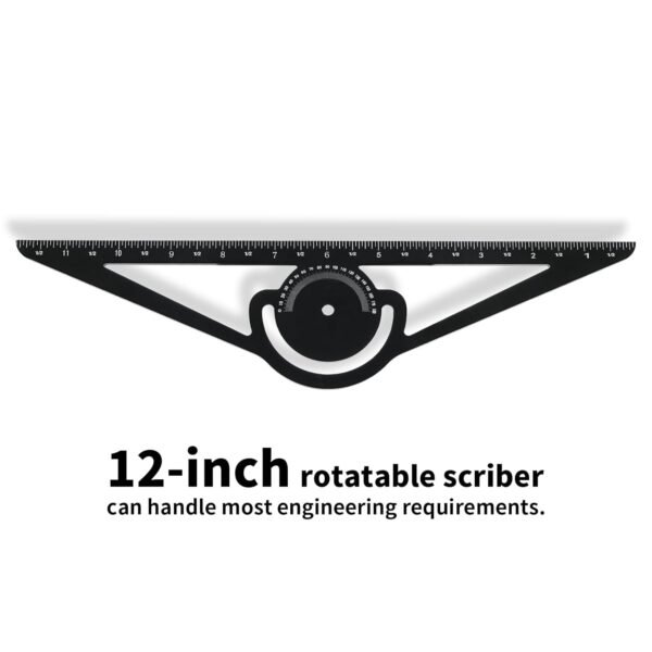 Stair Gauge & Layout Tool - Precision Stair Tread Jig for Measuring and Scribing | Multi-Purpose Carpentry Jig for Stairs, Bookshelves, Floating Shelves and Various DIY Projects (Red-Gray) 3 61HBF7E4FCL. SL1500