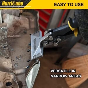 HURRICANE 3inch Sheet Metal Hand Seamer, Heavy Duty Bender for Metal Flattening, Precision Duckbill Pliers and Sheet Metal Tongs, Ideal for HVAC Projects, Ergonomic Straight Flat Smooth Jaw 13 HURRICANE 3inch Sheet Metal Hand Seamer, Heavy Duty Bender for Metal Flattening, Precision Duckbill Pliers and Sheet Metal Tongs, Ideal for HVAC Projects, Ergonomic Straight Flat Smooth Jaw - Image 6