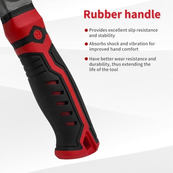 Ball Peen Hammer, 13oz Small Ball Peen Hammer, Stubby Hammer Small Hammer Tool, Hammer for Jewelry Making, Ideal for Home, Auto Repair, Carpentry and Crafting 4 61KzAafDTBL. AC SL1500