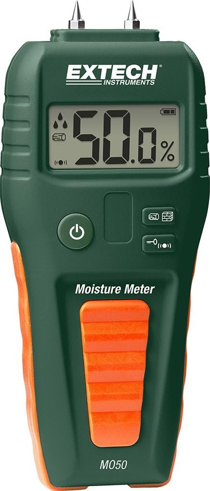 Extech MO50 - Compact Pin Moisture Meter - Measures Moisture in Wood & Building Materials 2 61MiaXj5uvL. AC SL1000