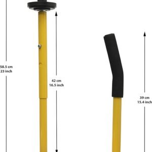 Stretch Film Wrap Dispenser - Pallet Wrapping Tool for Packing, Shipping, Warehouse, Logistics - Adjustable to Hold 17" and 19" Rolls of Shrink wrap - with Hand Wrapping Tool 15 Stretch Film Wrap Dispenser - Pallet Wrapping Tool for Packing, Shipping, Warehouse, Logistics - Adjustable to Hold 17" and 19" Rolls of Shrink wrap - with Hand Wrapping Tool - Image 6