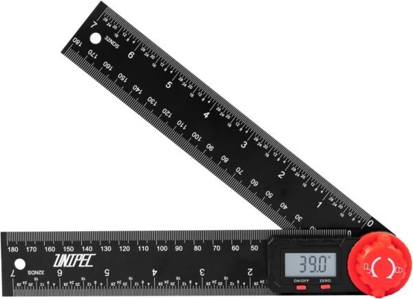 Digital Angle Finder Protractor, Angle Finder Ruler, 7inch 200mm 7inch/200mm, Angle Measuring Tool for Woodworking,Carpenter,Construction,DIY Measurement 2 61NfAlDIcxL. AC SL1500