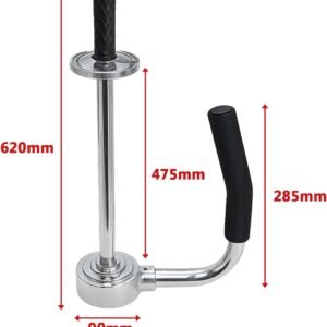 Stretch Wrap Dispenser for Pallet Packing, Adjustable 12-20 Inch Shrink Film Dispenser Holder,Heavy-Duty Packing Tool for Industrial Use 12 Stretch Wrap Dispenser for Pallet Packing, Adjustable 12-20 Inch Shrink Film Dispenser Holder,Heavy-Duty Packing Tool for Industrial Use - Image 3