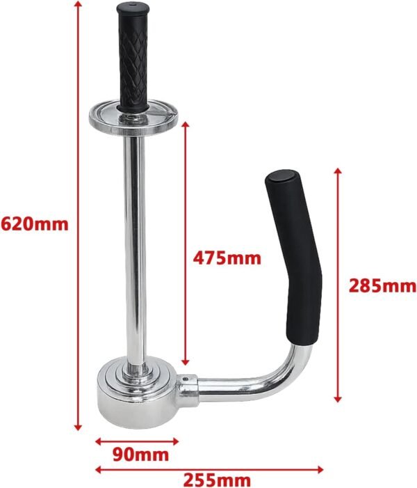 Stretch Wrap Dispenser for Pallet Packing, Adjustable 12-20 Inch Shrink Film Dispenser Holder,Heavy-Duty Packing Tool for Industrial Use 3 61P5Y3FsAkL. AC SL1500