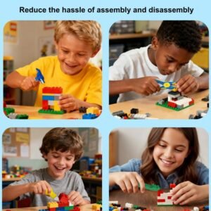 15PCS Remover Building Blocks Tool Kit - 3 PCS Brick Separator, Blocks Tool Suit, Multi-Functional Hammer, Red Gift Ribbon, Pliers, Tweezers, Finger Protectors with Iron-Box (Blue) 17 15PCS Remover Building Blocks Tool Kit - 3 PCS Brick Separator, Blocks Tool Suit, Multi-Functional Hammer, Red Gift Ribbon, Pliers, Tweezers, Finger Protectors with Iron-Box (Blue) - Image 7