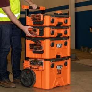 Klein Tools 65400 KNECT 15-Piece Pass Through Socket Set, SAE Impact Socket Set with MODbox Case, Sockets, Bits, Accessories and 3/8-Inch Drive Adapter 22 Klein Tools 65400 KNECT 15-Piece Pass Through Socket Set, SAE Impact Socket Set with MODbox Case, Sockets, Bits, Accessories and 3/8-Inch Drive Adapter - Image 7