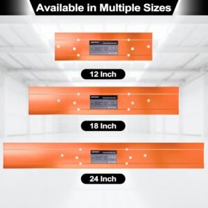 Sheet Metal Bender Folding Tool, 12 Inch Hand Seamer for HVAC Ductwork, Roofing & Metal Panels, 3/8" & 1" Fold Depth, Heavy Duty Steel Brake with High-Visibility Orange Finish 14 Sheet Metal Bender Folding Tool, 12 Inch Hand Seamer for HVAC Ductwork, Roofing & Metal Panels, 3/8" & 1" Fold Depth, Heavy Duty Steel Brake with High-Visibility Orange Finish - Image 7