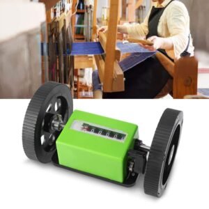 Roller Type Meter Counter, 6 Digits Meters Rolling Mechanical Length Counter for Measuring Textile, Printing, Artificial Leather 18 Roller Type Meter Counter, 6 Digits Meters Rolling Mechanical Length Counter for Measuring Textile, Printing, Artificial Leather - Image 8