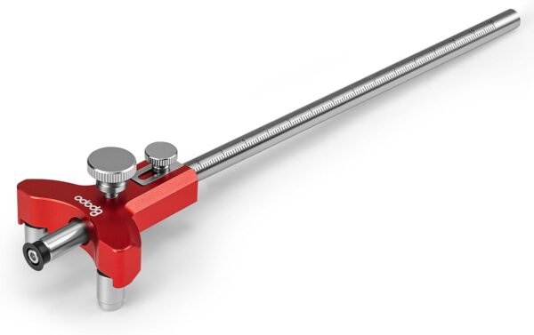 Woodworking Wheel Marking Gauge, Precision Wood Scriber Tool With Cutters, Adjustable Line & Circle Drawing Gauge With Graduated Inch & MM Scale – Metal Carpenter Layout Tool 2 61f7UginBvL. AC SL1500