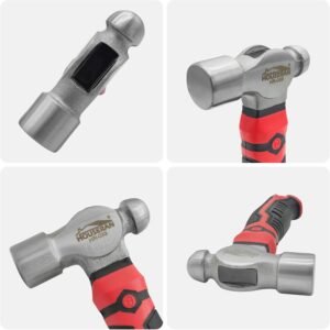 Ball Peen Hammer, 13oz Small Ball Peen Hammer, Stubby Hammer Small Hammer Tool, Hammer for Jewelry Making, Ideal for Home, Auto Repair, Carpentry and Crafting 13 Ball Peen Hammer, 13oz Small Ball Peen Hammer, Stubby Hammer Small Hammer Tool, Hammer for Jewelry Making, Ideal for Home, Auto Repair, Carpentry and Crafting - Image 5