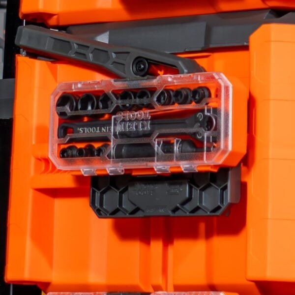 Klein Tools 65400 KNECT 15-Piece Pass Through Socket Set, SAE Impact Socket Set with MODbox Case, Sockets, Bits, Accessories and 3/8-Inch Drive Adapter 13 61hpoLN3GKL. AC SL1000