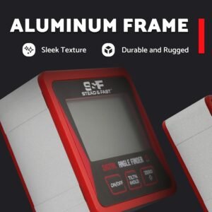 S&F STEAD & FAST Digital Angle Finder Gauge Magnetic Protractor Inclinometer Table Saw Angle Gauge Level Cube with Magnetic Base for Woodworking, Carpentry, Construction - Image 3