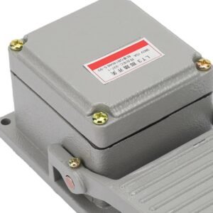 Heavy Duty Foot Switch, LT3 Foot Switch, Nonslip Aluminum Foot Pedal Switch Shell Momentary Pedal Silver Contacts for Medical Instrument, Textile Equipment - Image 7