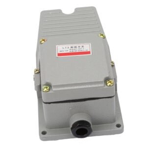 Heavy Duty Foot Switch, LT3 Foot Switch, Nonslip Aluminum Foot Pedal Switch Shell Momentary Pedal Silver Contacts for Medical Instrument, Textile Equipment - Image 8