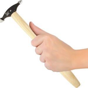 The Beadsmith Sharp Texturing Hammer - 9 Inches with Wooden Handle, 73.5mm,1.2oz Steel Head with Two 12mm Faces - Texturing Tool Used to Add Patterns & Dimension to Metalwork 15 The Beadsmith Sharp Texturing Hammer - 9 Inches with Wooden Handle, 73.5mm,1.2oz Steel Head with Two 12mm Faces - Texturing Tool Used to Add Patterns & Dimension to Metalwork - Image 7