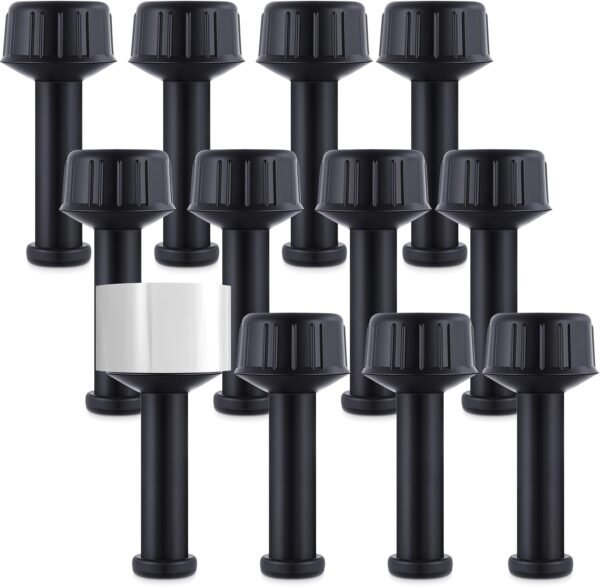 Maxdot 12 Pack Shrink Wrap Handle Plastic Wrap Dispenser Pallet Stretch Film for Moving,Fits 3 Inch Core,Industrial Strength Packing Tool for Pallet Warehouse Wrapping Packaging Shipping Moving 2 61sCLltl24L. AC SL1500