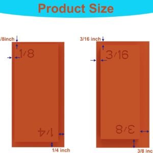 4-in-1 Trim Reveal Tool - 1/8", 3/16", 1/4", 3/8" - Precision Trim Gauges - Non-Damaging Hard Plastic Door Reveal Marking Tools for Accurate Jamb Marking - Wood Reveal Spacing Tool (orange) 18 4-in-1 Trim Reveal Tool - 1/8", 3/16", 1/4", 3/8" - Precision Trim Gauges - Non-Damaging Hard Plastic Door Reveal Marking Tools for Accurate Jamb Marking - Wood Reveal Spacing Tool (orange) - Image 8