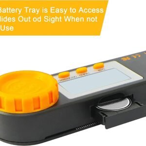 Rainyb Digital Angle Finder Tool 7inch 0-360 degree LED Digital Protractor with Horizontal Vertical Bubble Levels and Ruler Meter Accurate Tools for Carpenters,Woodworkers,Fabricators - Image 6