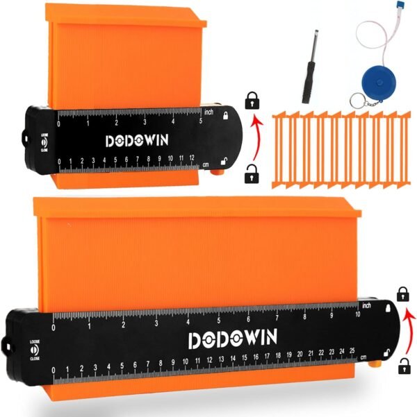 dodowin Contour Gauge Tool,Fathers Day Gifts for Men Birthday Dad Husband Him, Super Gauge Shape Outline Tool for Woodworking, Flooring Measure Tools,Anniversary/Boyfriend Gift 2 71 Q0bISr4S. AC SL1500